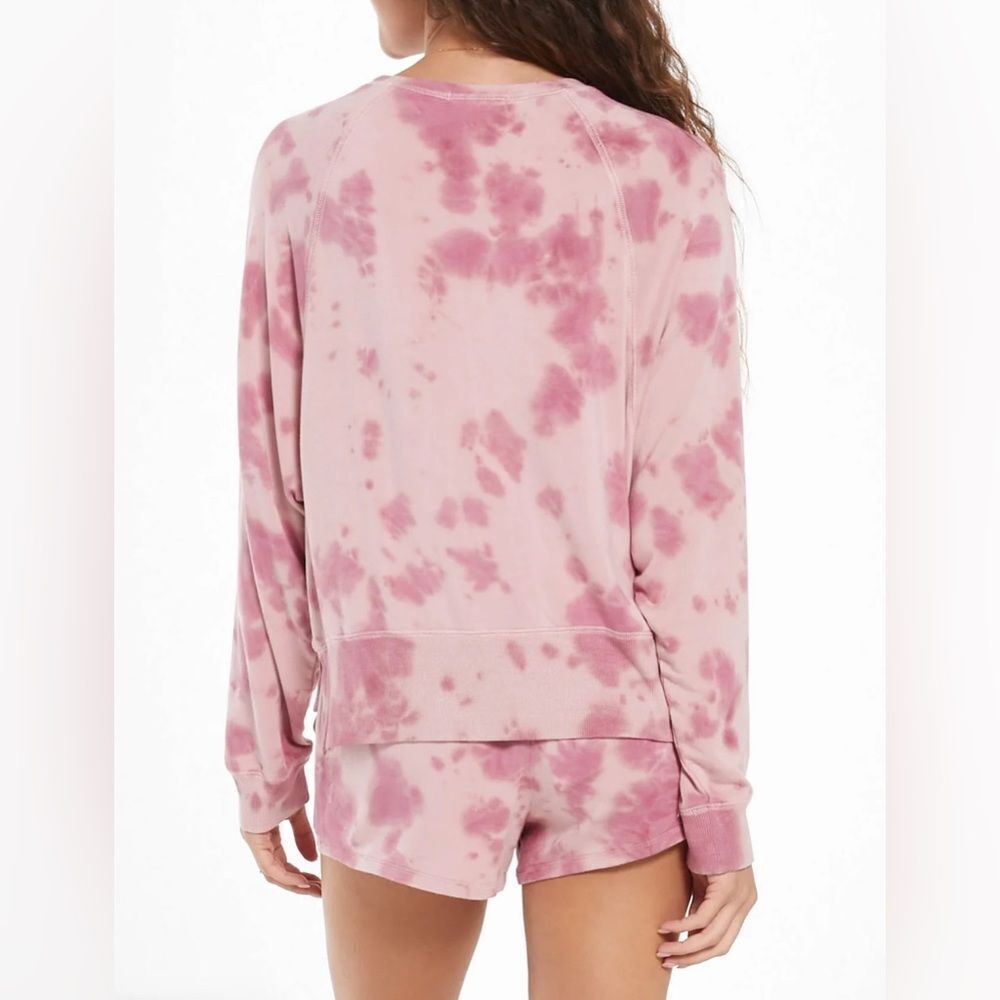 Z Supply Sleep Over Tie Dye Pullover - Picture 5 of 10